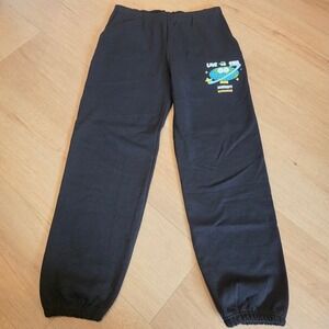 Barriers Worldwide 3Landers Sweatpants Black Size XL Heavyweight Fleece NWOT